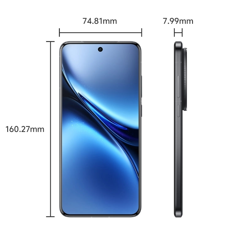 vivo X200, 12GB+256GB, Face ID / Screen Fingerprint Identification, 6.67 inch Android 15 Dimensity 9400 Octa Core, OTG, NFC, Network: 5G, Support Google Play