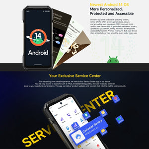 Ulefone Armor 27 Pro Rugged Phone, 12GB+256GB, Night Vision, 10600mAh, 6.78 inch Android 14 MediaTek Dimensity 6300 Octa Core, Network: 5G, NFC