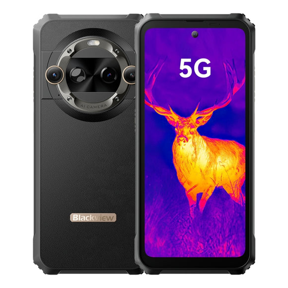 Blackview BL9000 Pro 5G, Thermal Imaging Camera, 12GB+512GB, IP68/IP69K/MIL-STD-810H, 6.78 inch Android 14 MediaTek Dimensity 8020 Octa Core, Network: 5G, NFC, OTG