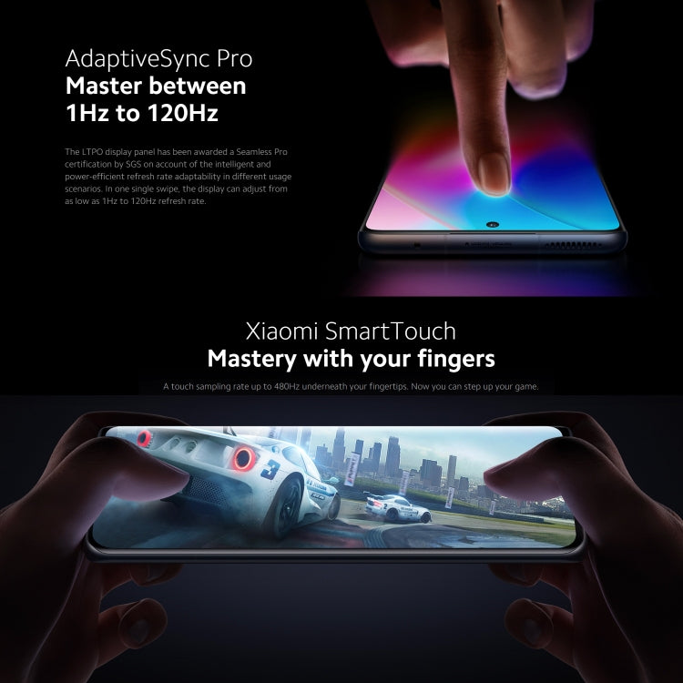 Triple Back Cameras, Face ID & Screen Fingerprint Identification, 4600mAh Battery, 6.73 inch MIUI 13 / Android 12 Snapdragon 8 Gen 1 Octa Core up to 3.0GHz, Network: 5G, NFC