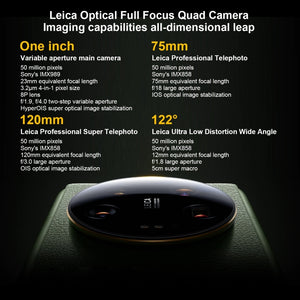 Quad Leica Back Cameras,  Qualcomm Snapdragon 8 Gen2, 12GB+256GB,  In-screen Fingerprint Identification, 5000mAh Battery, 6.73 inch 2K OLED MIUI 14 Qualcomm Snapdragon 8 Gen2 Octa Core 4nm up to 3.19GHz, Network: 5G, NFC, Wireless Charging Function