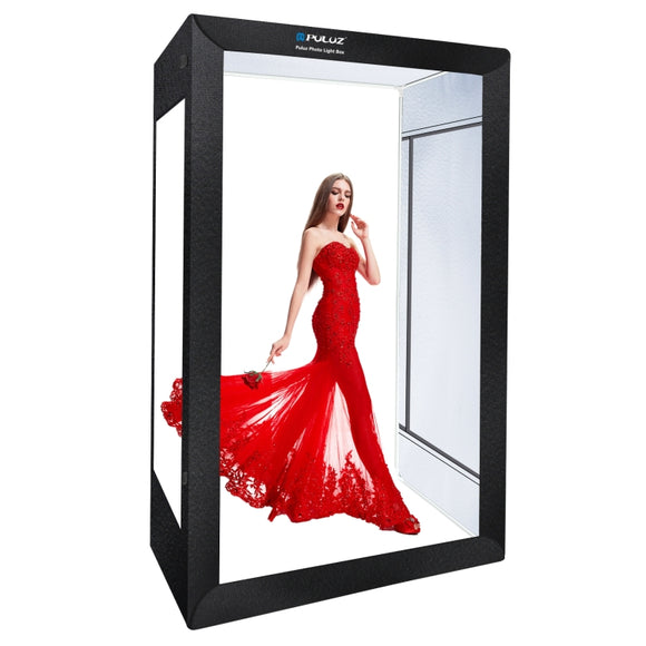 PULUZ 2m 240W 5500K Photo Light Studio Box Kit for Clothes / Adult Model Portrait