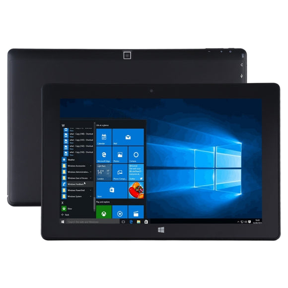 Hongsamde Tablet PC, 10.1 inch, 8GB+128GB, Windows 11 Intel Gemini Lake Celeron J4125 1.1GHz - 2.6GHz, HDMI, Bluetooth, WiFi, with Keyboard Leather Case(Black)