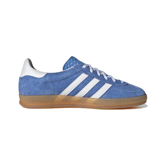 Adidas Gazelle Indoor Blue Men's and Women's Unisex Skateboard  Casual Classic Low-Top Retro Sneakers Shoes HQ8717