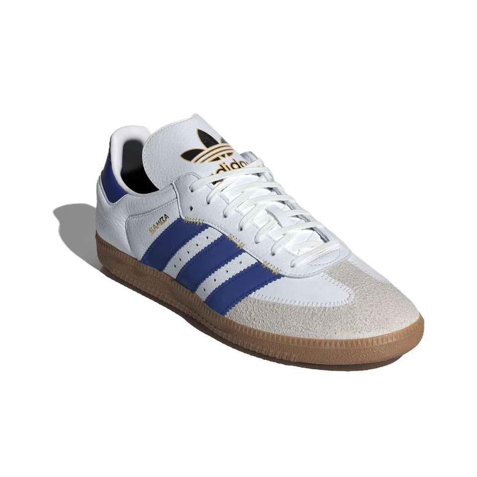 Adidas Samba Sliver color Men's and Women's Unisex Skateboard Casual Classic Low-Top Retro Sneakers Shoes ID8349