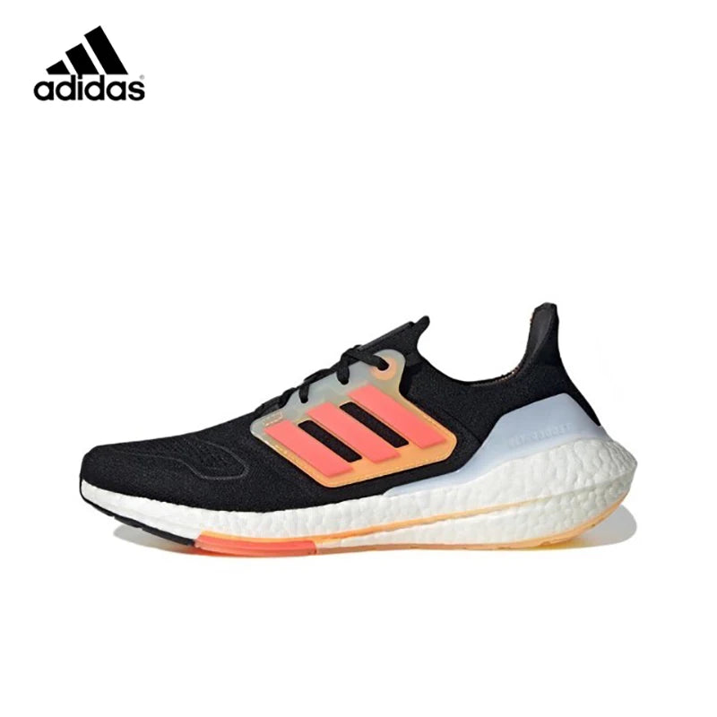 Adidas Ultra Boost 2022 8.0 Black/Deep Color Men and Women's Unisex Casual Comfort Breath Running Sneakers Shoes