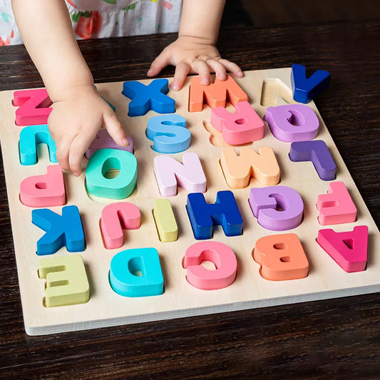 Wooden Puzzle Toy for Baby 1 2 3 Years Old Kids