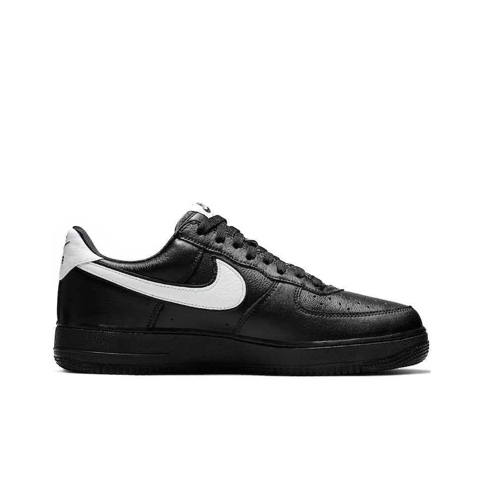 Nike Air Force 1 Low Black White Swoosh Casual Retro Sneakers For Men & Women