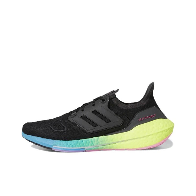 Adidas Ultra Boost 2022 8.0 Black/Deep Color Men and Women's Unisex Casual Comfort Breath Running Sneakers Shoes