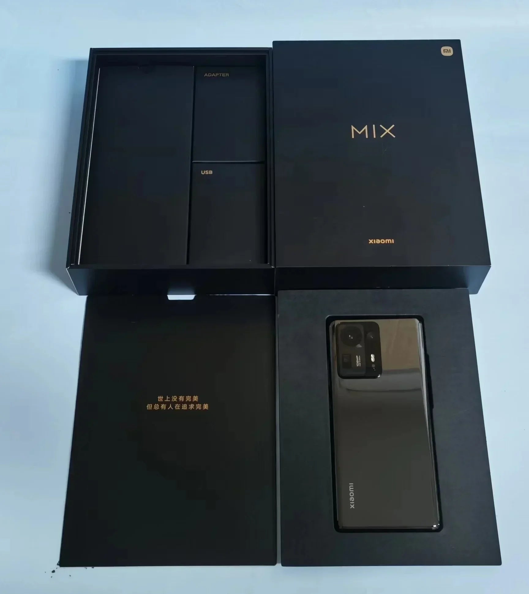 Smartphone Xiaomi MIX 4 5G zoom Global firmware 12g 256g 120w Qualcomm Snapdragon 888Plus used phone