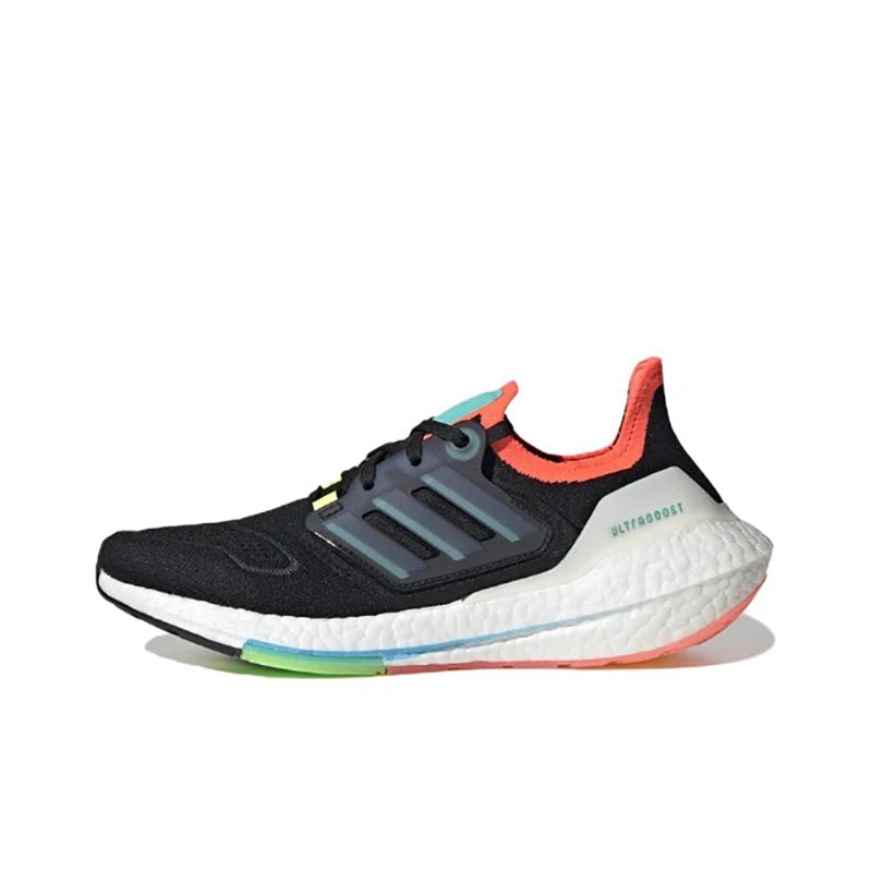 Adidas Ultra Boost 2022 8.0 Black/Deep Color Men and Women's Unisex Casual Comfort Breath Running Sneakers Shoes