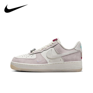 Nike Air Force 1 Low Black White Swoosh Casual Retro Sneakers For Men & Women