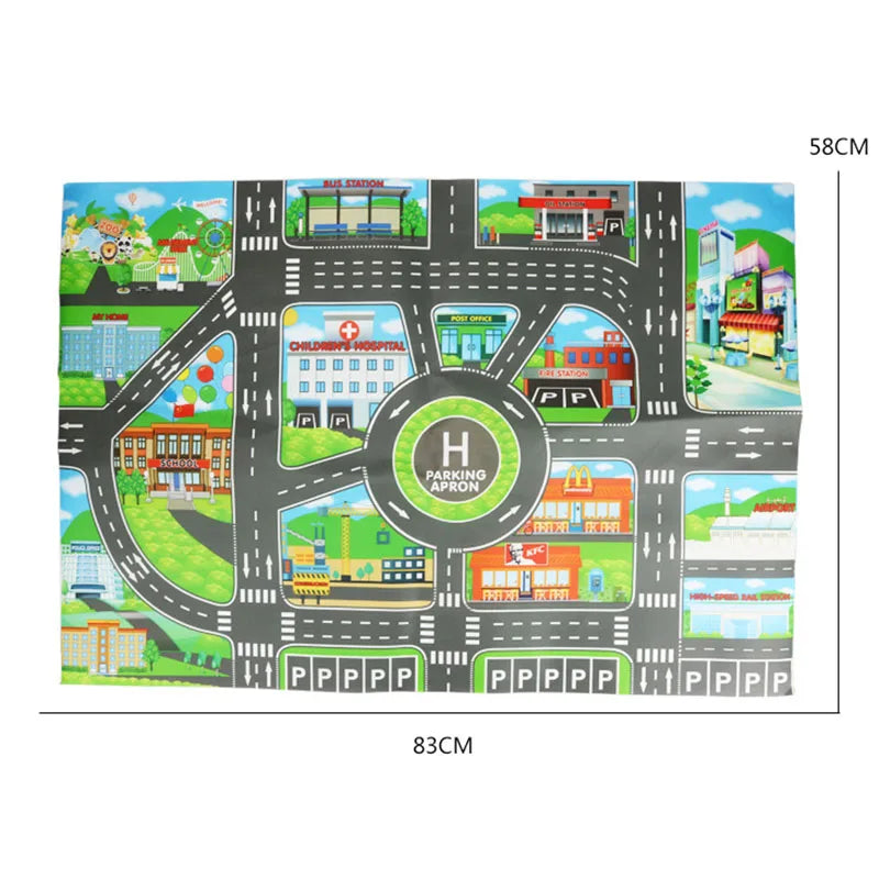 Educational Toy Road Carpet