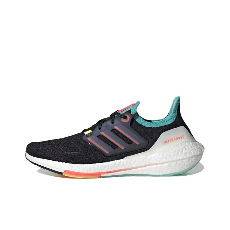 Adidas Ultra Boost 2022 8.0 Black/Deep Color Men and Women's Unisex Casual Comfort Breath Running Sneakers Shoes