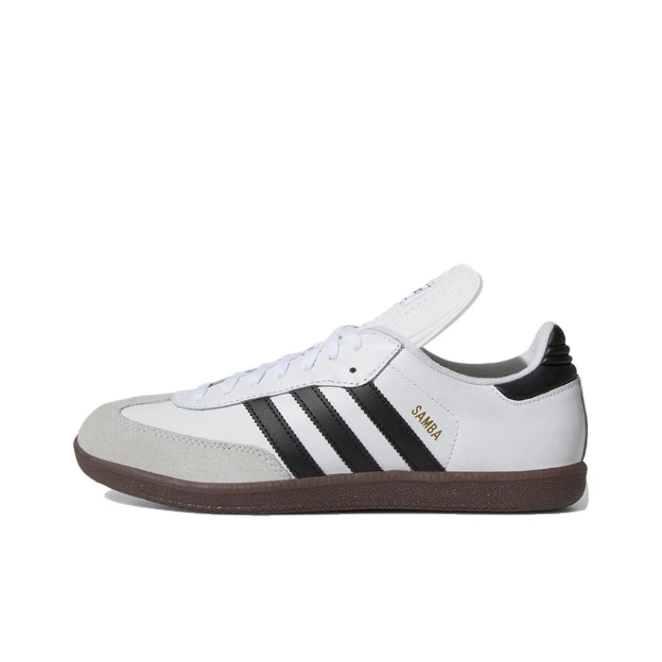 Adidas Samba Sliver color Men's and Women's Unisex Skateboard Casual Classic Low-Top Retro Sneakers Shoes ID8349