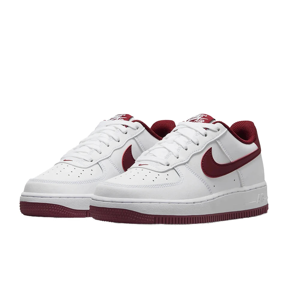 Nike Air Force 1 Low Black White Swoosh Casual Retro Sneakers For Men & Women