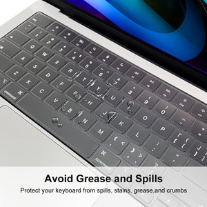 ENKAY Ultra Thin Soft TPU Laptop Keyboard Protector Film For MacBook Air 13.6 2022/2024 A2681 (M2) / A3113 (M3), Version:US Version