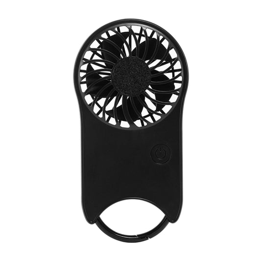 F12 3 Wind Speed Outdoor Summer Cooling Fan Hanging Buckle Mini Handheld Fan, F12 (Black), F12 (Pink), F12 (White)