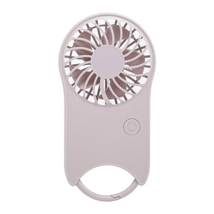 F12 3 Wind Speed Outdoor Summer Cooling Fan Hanging Buckle Mini Handheld Fan