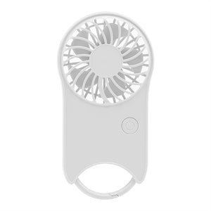 F12 3 Wind Speed Outdoor Summer Cooling Fan Hanging Buckle Mini Handheld Fan