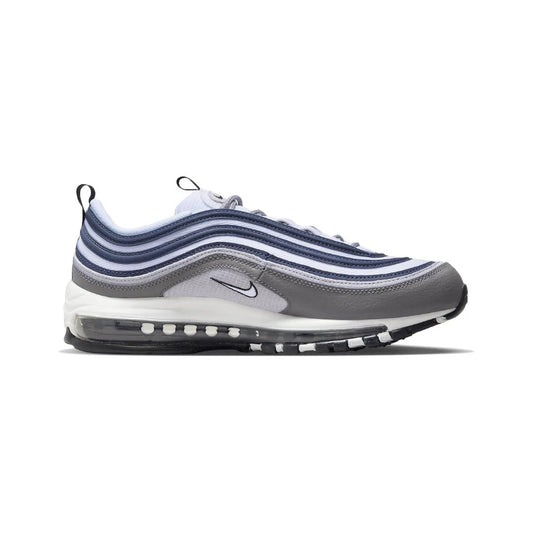 Nike Air Max 97 "Georgetown" Men's and Women's Running Shoes Breathable Sports Unisex Blue Grey Sneakers