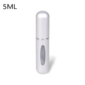 8/5ml  Portable  Mini Aluminum Spray Refillable Bottle