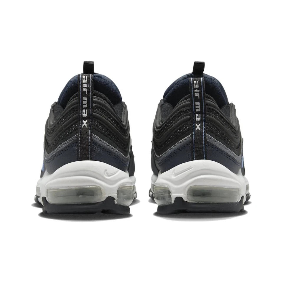 Nike Air Max 97 "Georgetown" Men's and Women's Running Shoes Breathable Sports Unisex Blue Grey Sneakers