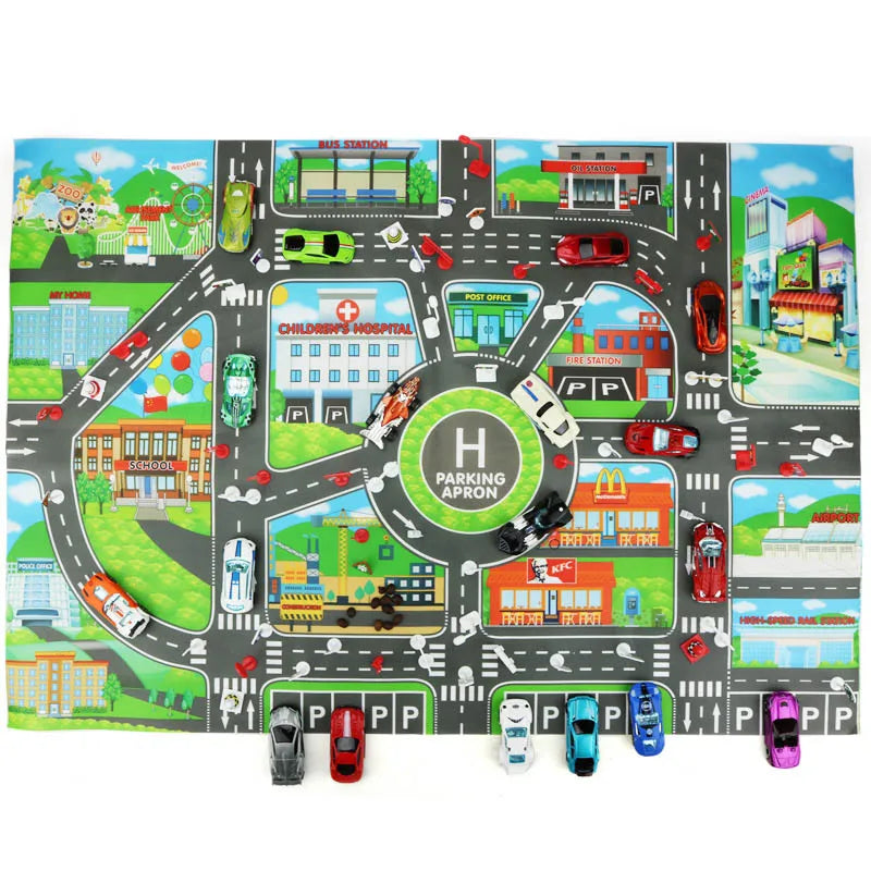 Educational Toy Road Carpet