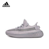 Original Adidas Yeezy 350 V2 Boost Black Deep Color Men's and Women's Unisex Casual Classic Running Retro Sneakers Shoes FU9006