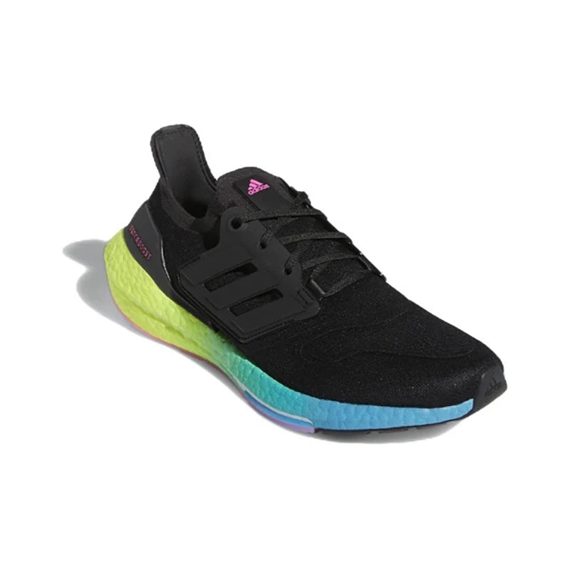 Adidas Ultra Boost 2022 8.0 Black/Deep Color Men and Women's Unisex Casual Comfort Breath Running Sneakers Shoes