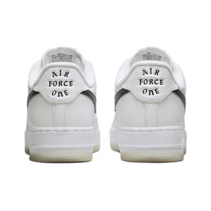 Nike Air Force 1 Low Black White Swoosh Casual Retro Sneakers For Men & Women