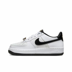 Nike Air Force 1 Low Black White Swoosh Casual Retro Sneakers For Men & Women