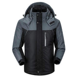 Men Winter Thick Fleece Waterproof Outwear Down Jackets Coats