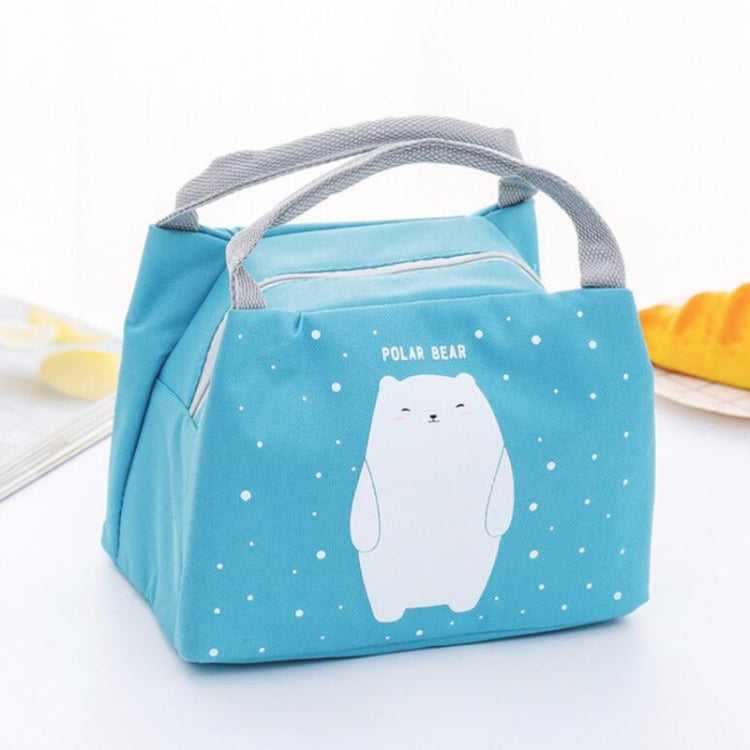 Portable Student Lunch Outdoor Portable Insulation Child Cute Student Lunch Box Bag