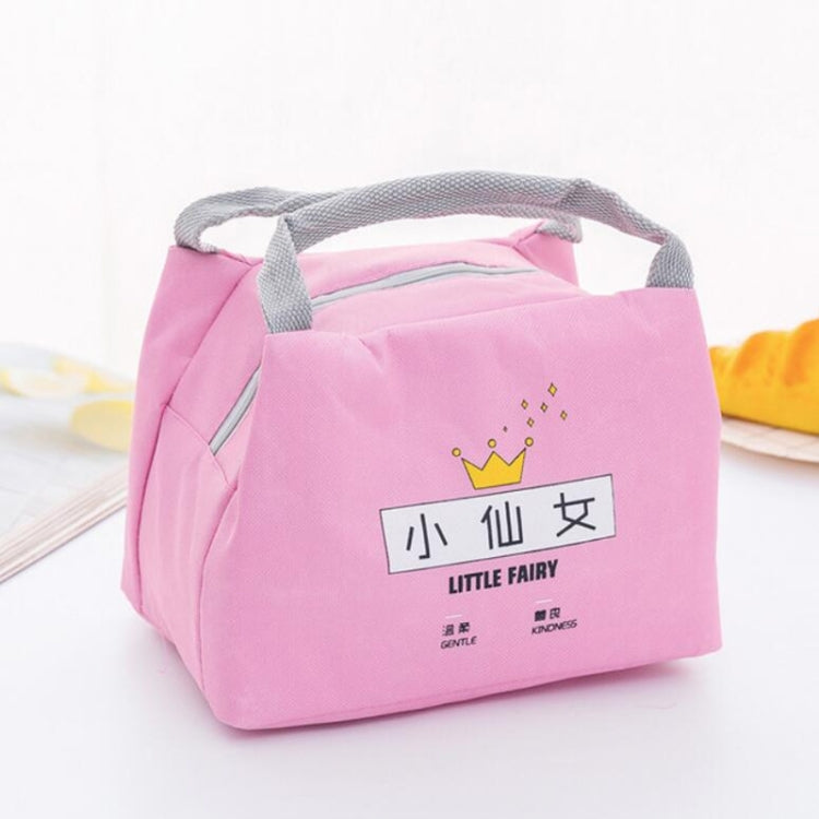 Portable Student Lunch Outdoor Portable Insulation Child Cute Student Lunch Box Bag