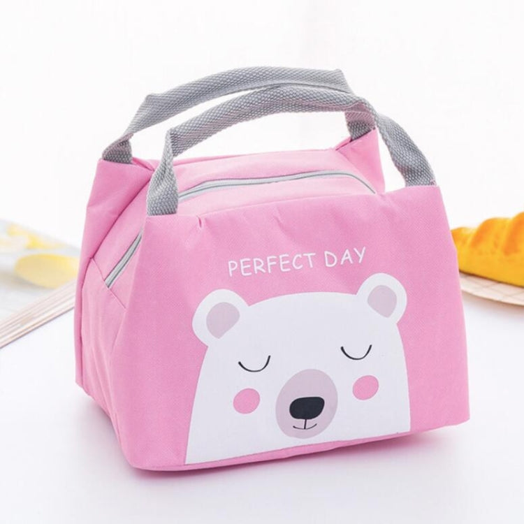 Portable Student Lunch Outdoor Portable Insulation Child Cute Student Lunch Box Bag