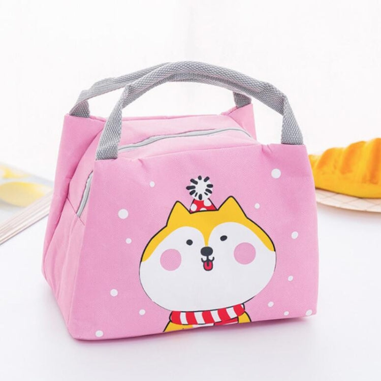 Portable Student Lunch Outdoor Portable Insulation Child Cute Student Lunch Box Bag