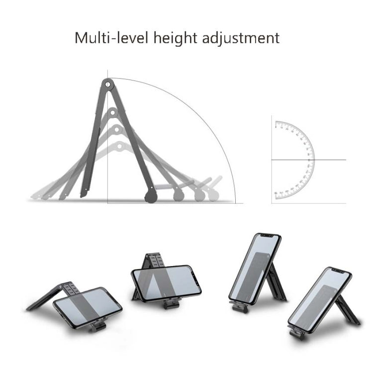 Metal Laptop Stand Computer Cooling Folding Mini Flat Raised Bracket