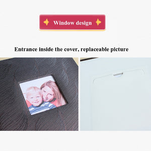 4R 6 Inch 200 Sheets Cloth Photo Album Baby Growth Memorial Album Interstitial Album