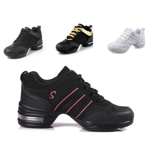 Soft Bottom Mesh Breathable Modern Dance Shoes Heightening Shoes for Women, Series 1