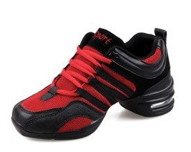 Soft Bottom Mesh Breathable Modern Dance Shoes Heightening Shoes for Women, Series 1