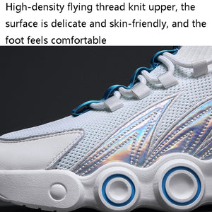 Mesh Breathable Flying Weave Men Shoes Sports Casual Shoes