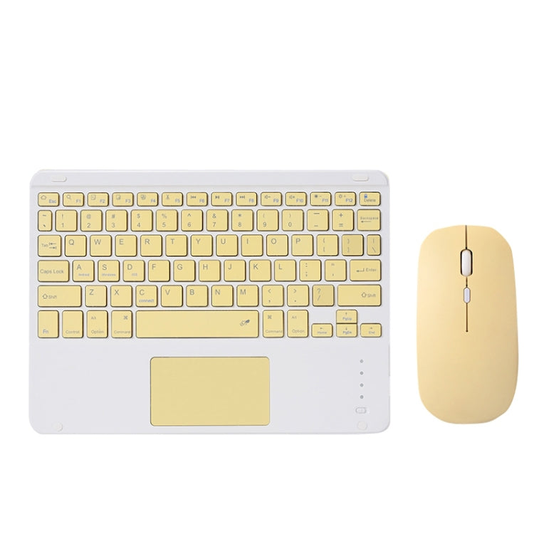 871 9.7 Inch Portable Wireless Bluetooth Keyboard With Touch Screen IPad + Mouse Set for iPad