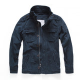 Autumn And Winter Middle Aged Men Jacket Casual Workers Dress Denim Jackets Clothes