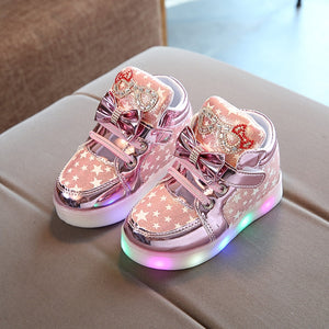 Breathable Flashing Light Luminous Casual Boys & Girls Shoes