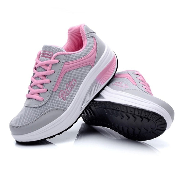 Spring and Autumn Thick Bottom Sports Womens Shoes Rocking Shoes Muffin Shoes, Series 1