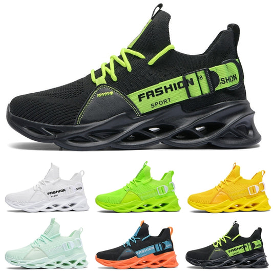 Men Light Breathable Casual Shoes Comfortable Mesh Sneakers Running Shoes, Series 1