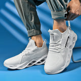 Men Light Breathable Casual Shoes Comfortable Mesh Sneakers Running Shoes, Series 2