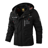 Men Casual Jacket Autumn And Winter Hooded Jacket