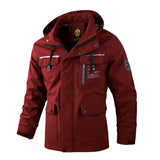 Men Casual Jacket Autumn And Winter Hooded Jacket